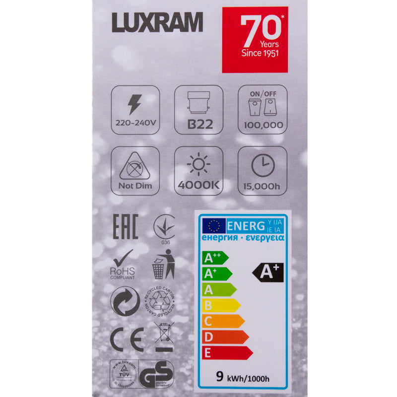 9W VALUE LED BULB - #1202353