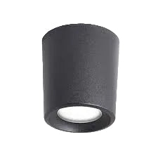 LIVIA 90 Surface Mount Downlight Black GU10 #2A9.000B (NEW STOCK ARRIVING SOON)