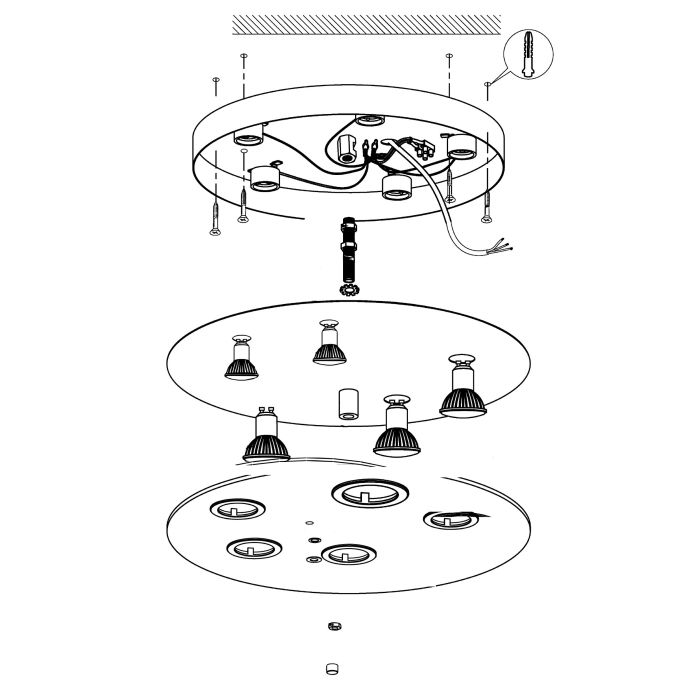 CABO Ceiling Light - #30933