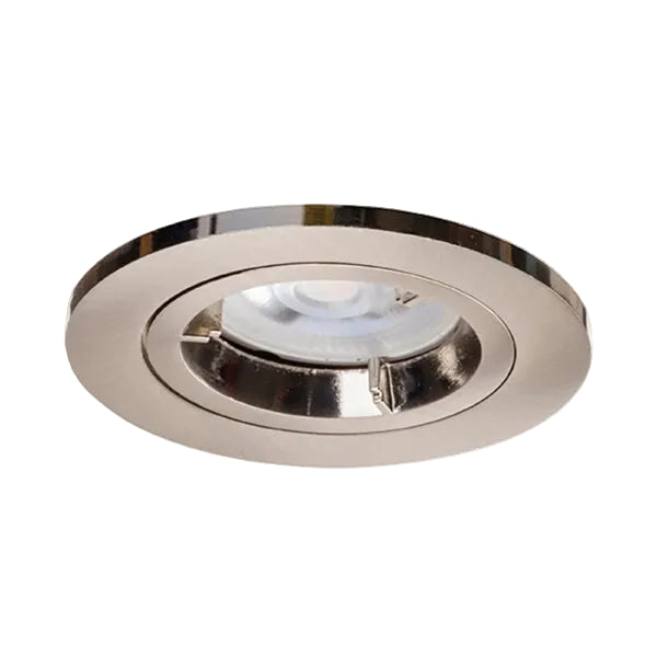 GU10 DL Fitting Tilt & Lock Satin Chrome #DL233SC