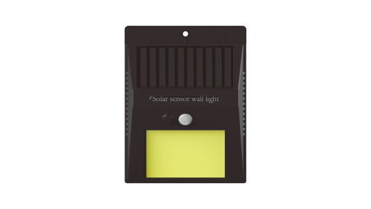 Techtouch Solar Wall Lt Type B w Sensor, Battery DL - #3320123