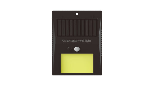 Techtouch Solar Wall Lt Type B w Sensor, Battery DL - #3320123