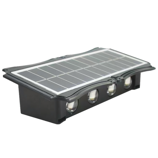 Techtouch 5050 Solar Wall Lt 8 LEDs DL IP65 - #3321133