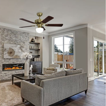 CADIZ Ceiling Fan & Light - #35075