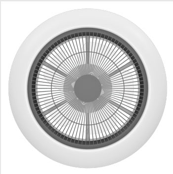 SAYULITA Ceiling Fan with Light - #35094