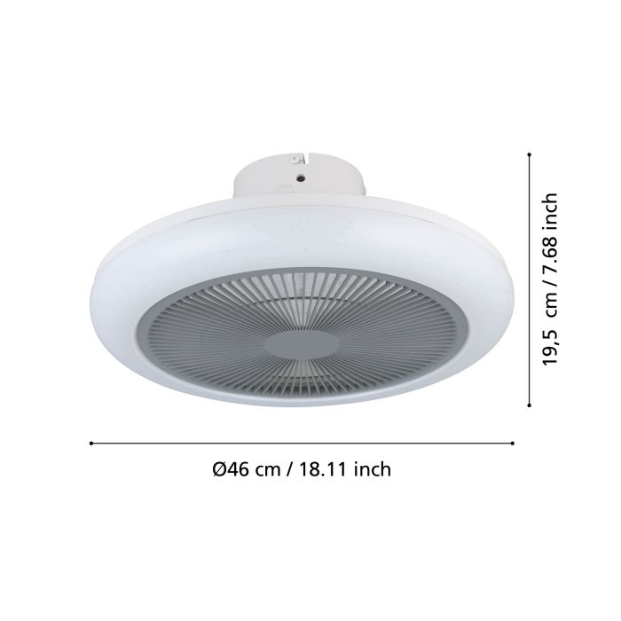 KOSTRENA Ceiling Light with Fan - #35138