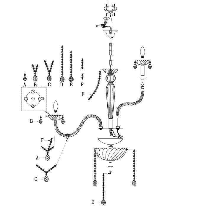 BASILANO Pendant Light - #39095