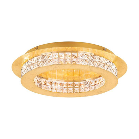 PRINCIPE Stl, Glass Ceiling Lt Gold Colored, Clear IP20 #39405