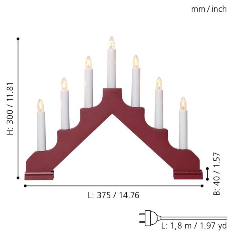 ADA Candlestick Red - #410453