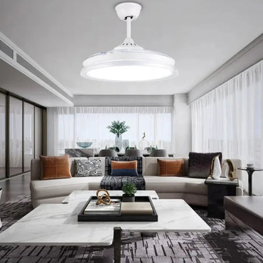 Matt White Ceiling Fan - #F39116WH