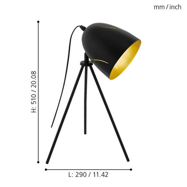 HUNNINGHAM Table Light - #43007