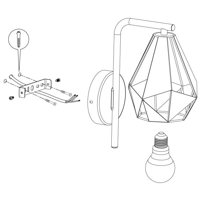 CARLTON 4 Wall Light - #43057