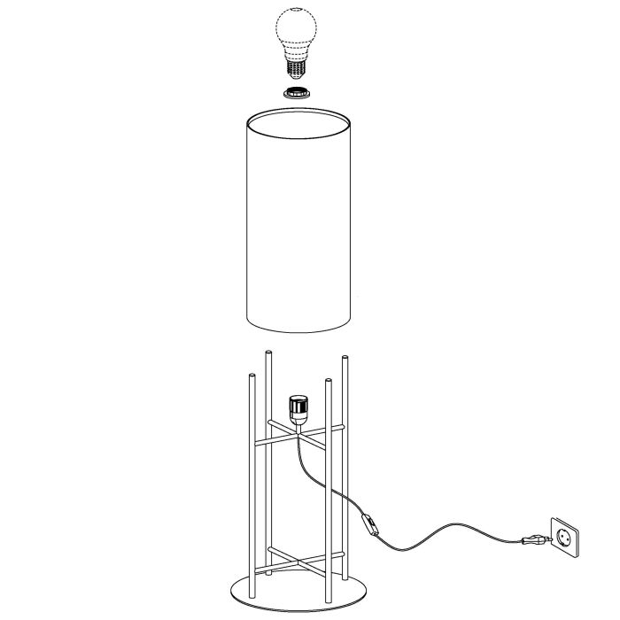 GLASTONBURY Table Light - #43143