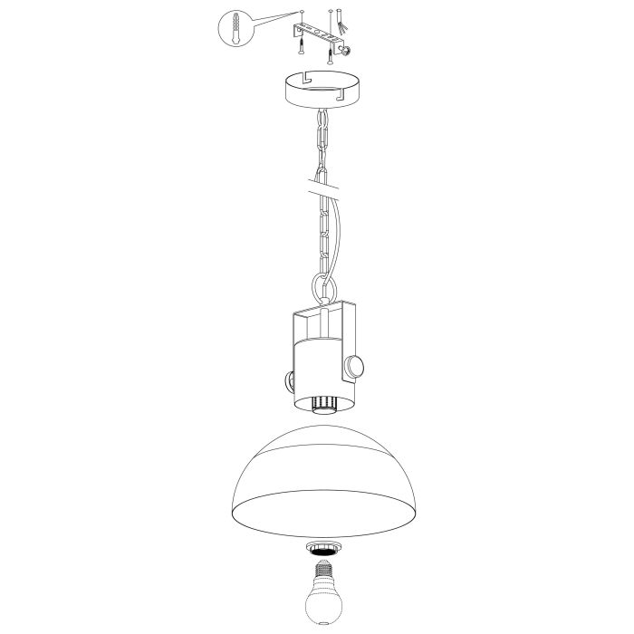 LUBENHAM 1 Pendant Light - #43167