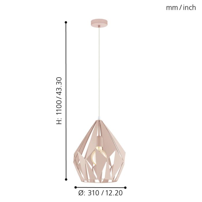 CARLTON-P Pendant Light - #49024