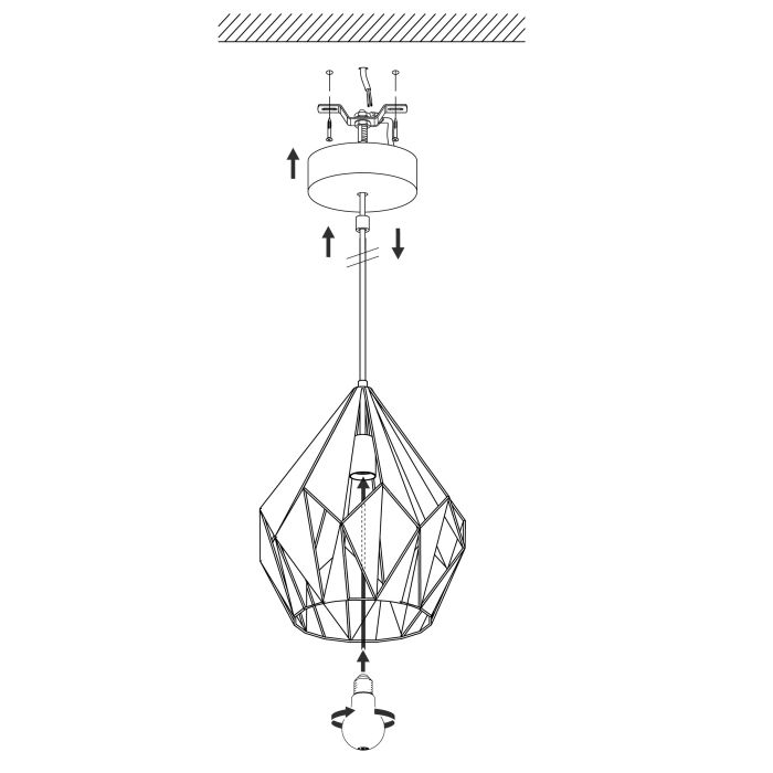 CARLTON-P Pendant Light - #49026