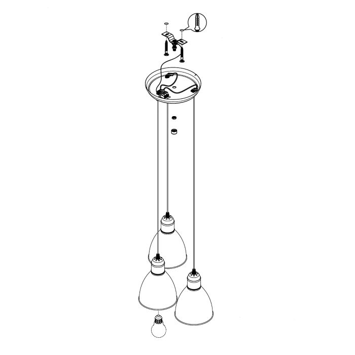 PRIDDY Pendant Light - #49465
