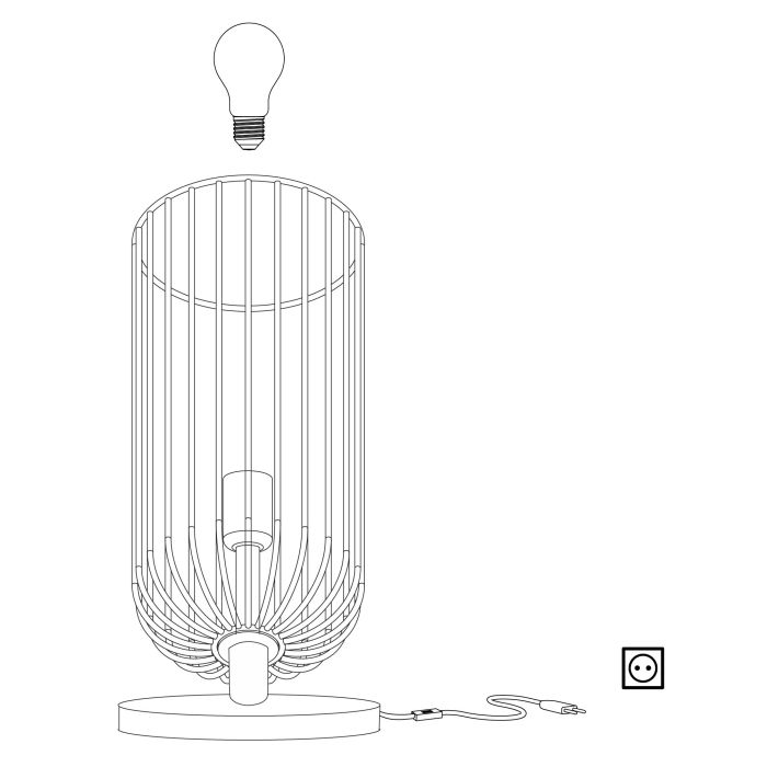 ROCCAMENA Table Light - #49646