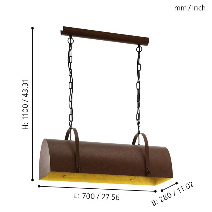 DEERHURST Pendant Light - #49687