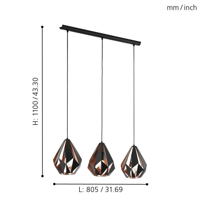 CARLTON 1 Pendant Light - #49991