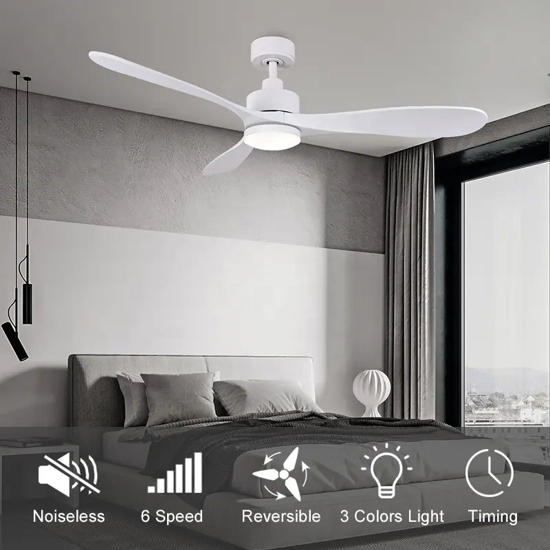 Matt White Ceiling Fan - #F668WH