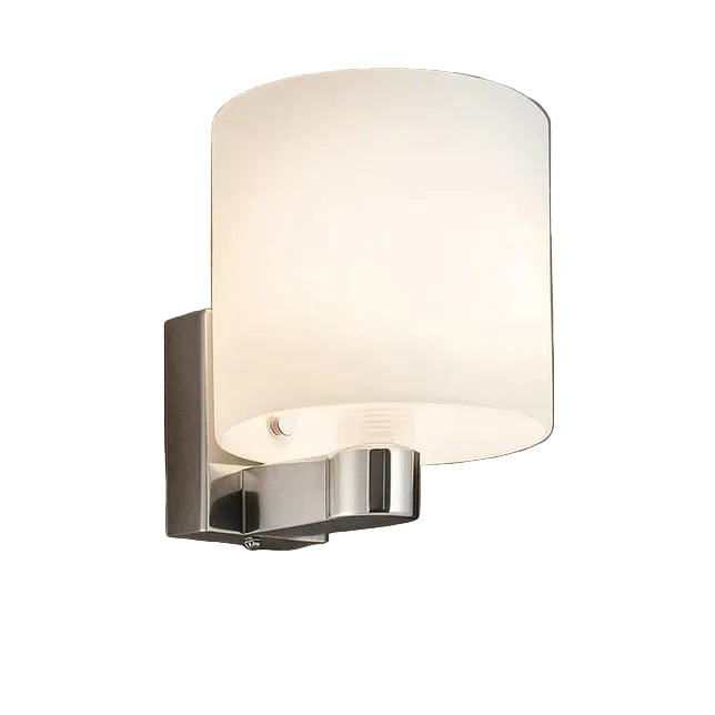 WARRIOR Wall Lt Stainless Stl Base, White Shade G9 #5272.1