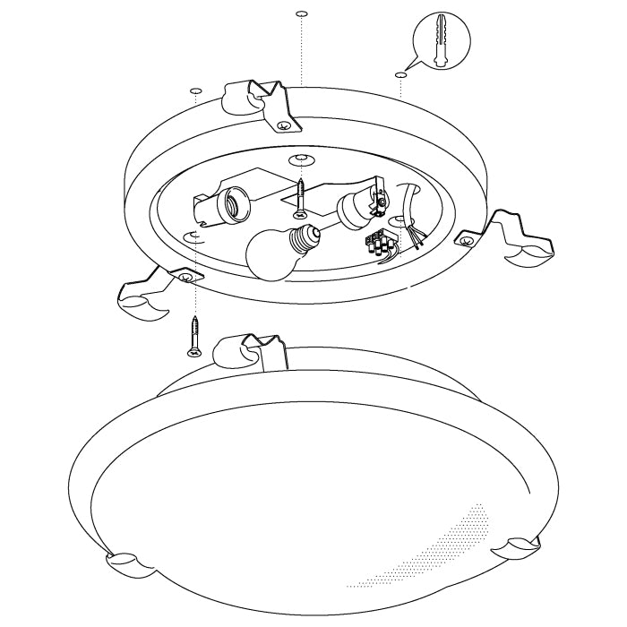 SALOME Wall/Ceiling Light - #7184