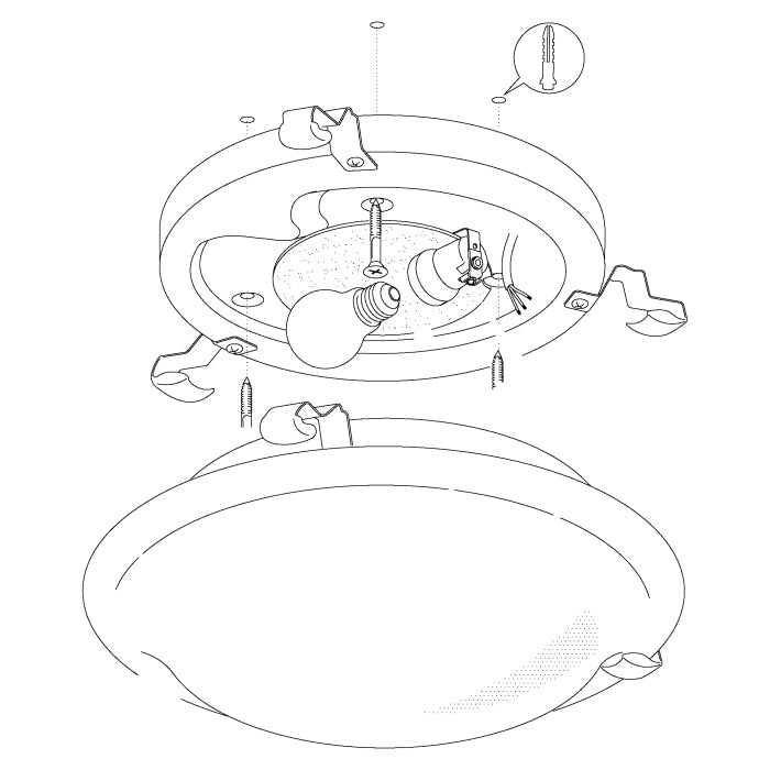 SALOME Wall/Ceiling Light - #7186