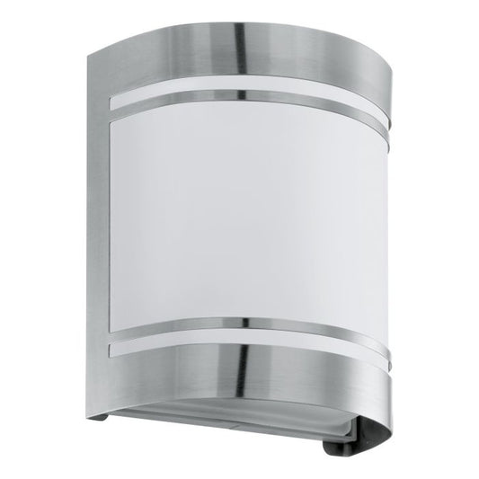 ROSADA-E OD Wall Light S/Stl, White #74009