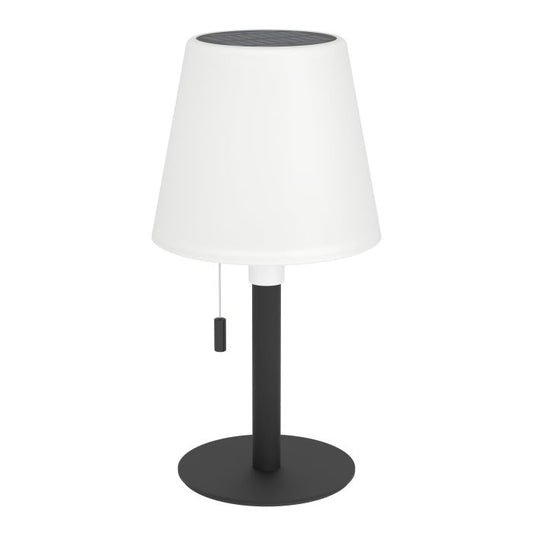 MONTAPALMA OD Solar Table Lt Blk, White 300mm #75889