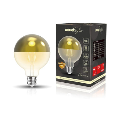 8W CLASSIC Deco WW Gold Globe - #763757243