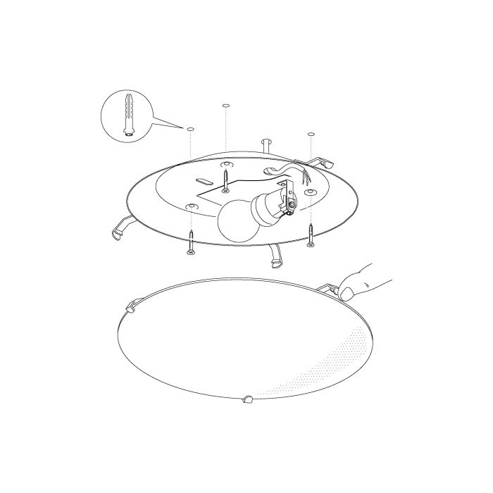 MARS Wall/Ceiling Light - #80264