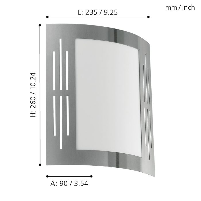 CITY Wall Light - #82309