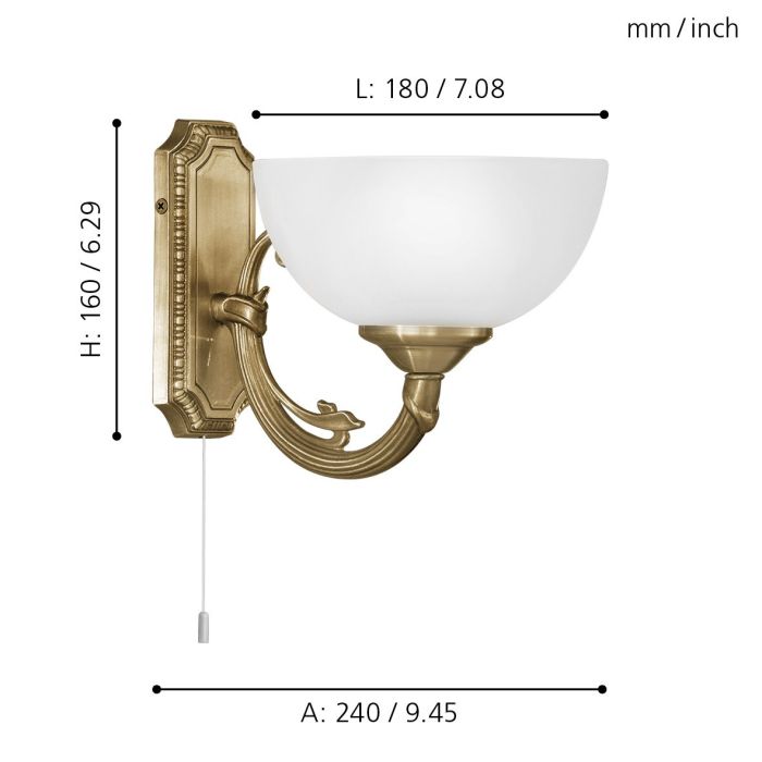 SAVOY Wall Light - #82751