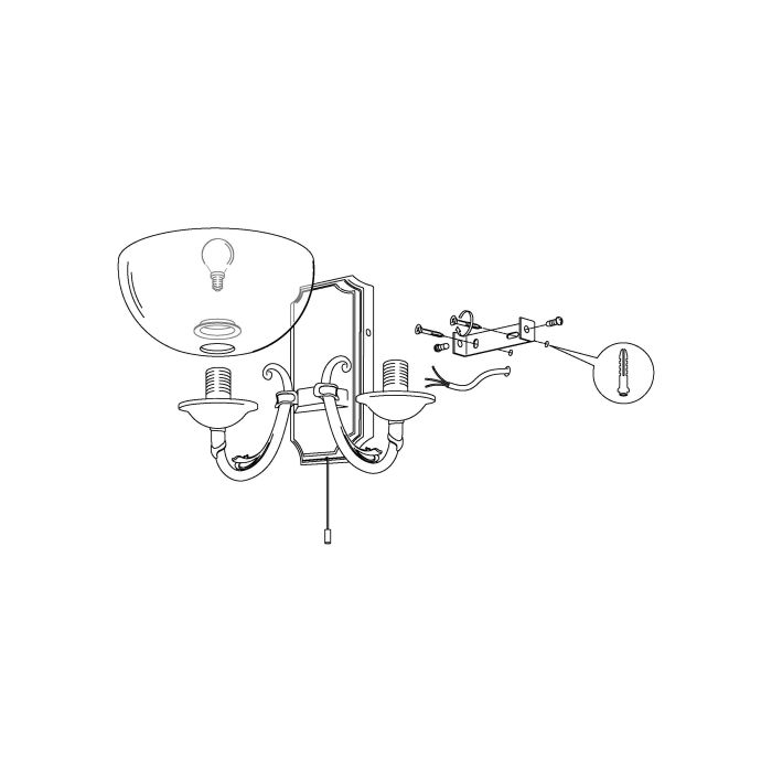 SAVOY Wall Light - #82752