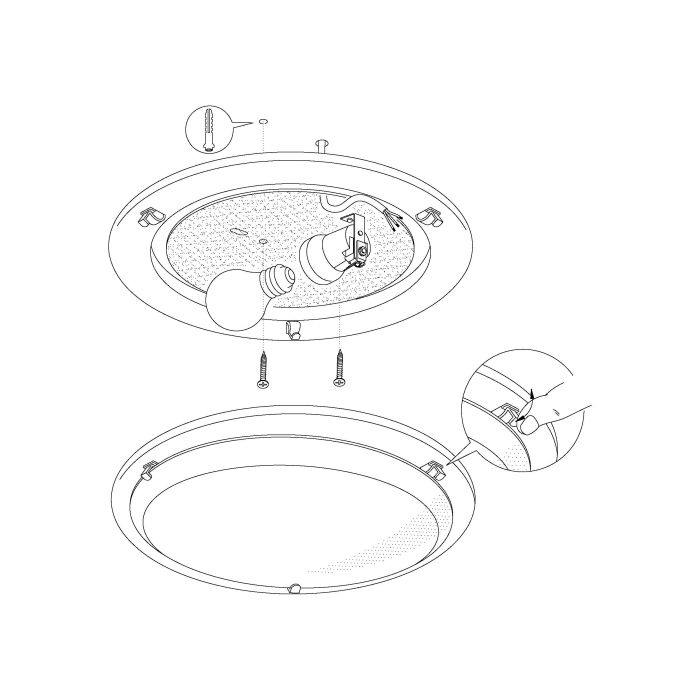 PLANET Wall/Ceiling Light - #82942