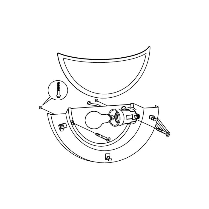 PLANET 1 Wall Light - #83156