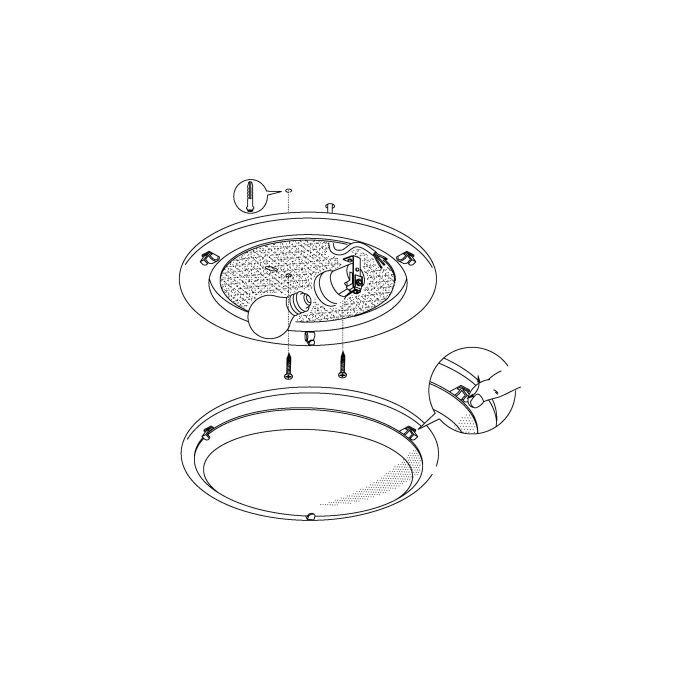 PLANET 1 Wall/Ceiling Light - #83157