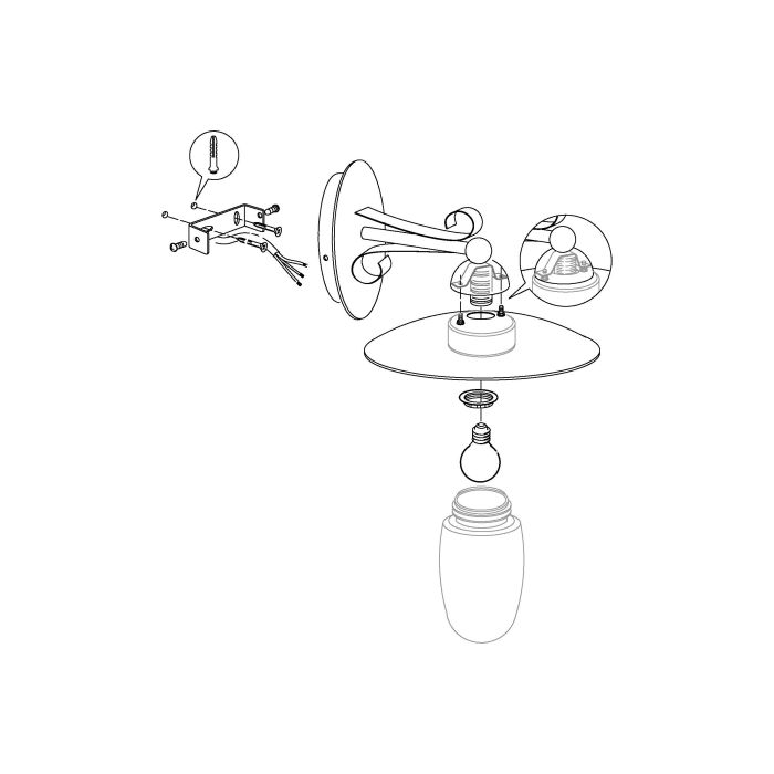 MILTON Wall Light - #83589