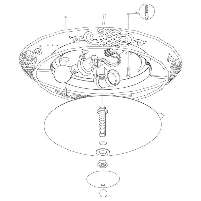 MESTRE Wall/Ceiling Light - #86712