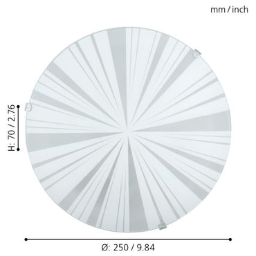 MARS 1 Wall/Ceiling Light - #89239