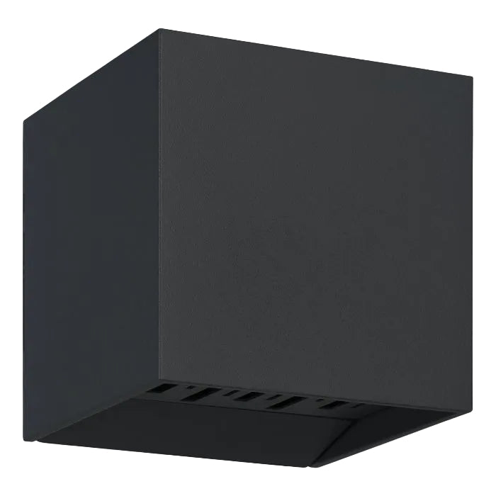 CALPINO 2 Cast Alu Wall Light Black IP54 #900445 (NEW STOCK ARRIVING SOON)