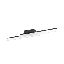 PALMITAL Alu Stl Wall Light Black 880mm #900844