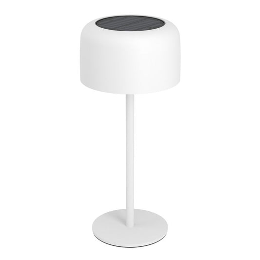 ROCCANOVA Solar Table Lamp w USB White IP44 #901892