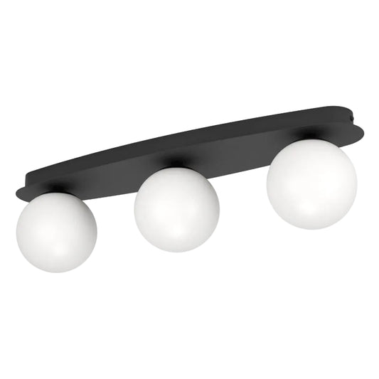 CASTROVIDO (3 Lt) Ceil. Lt Blk, White G9 IP44 #902092