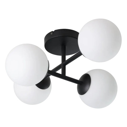 CASTROVIDO Bathroom Ceil. Lt Blk, White G9 IP44 #902094
