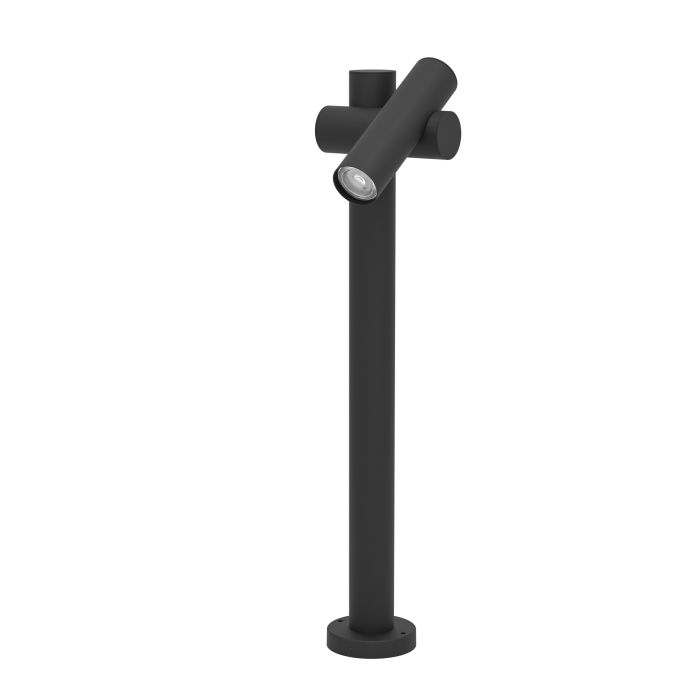 FOSSIGNANO Garden Bollard Black IP44 #902385