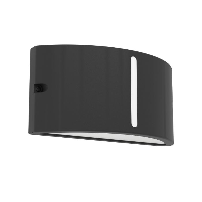 POGGIARELLO Alu Wall Lt Black IP54 #902422