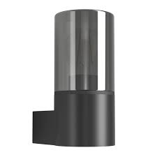 CROPANI Outdoor Wall Lt Black, Grey E27 IP54 #902441