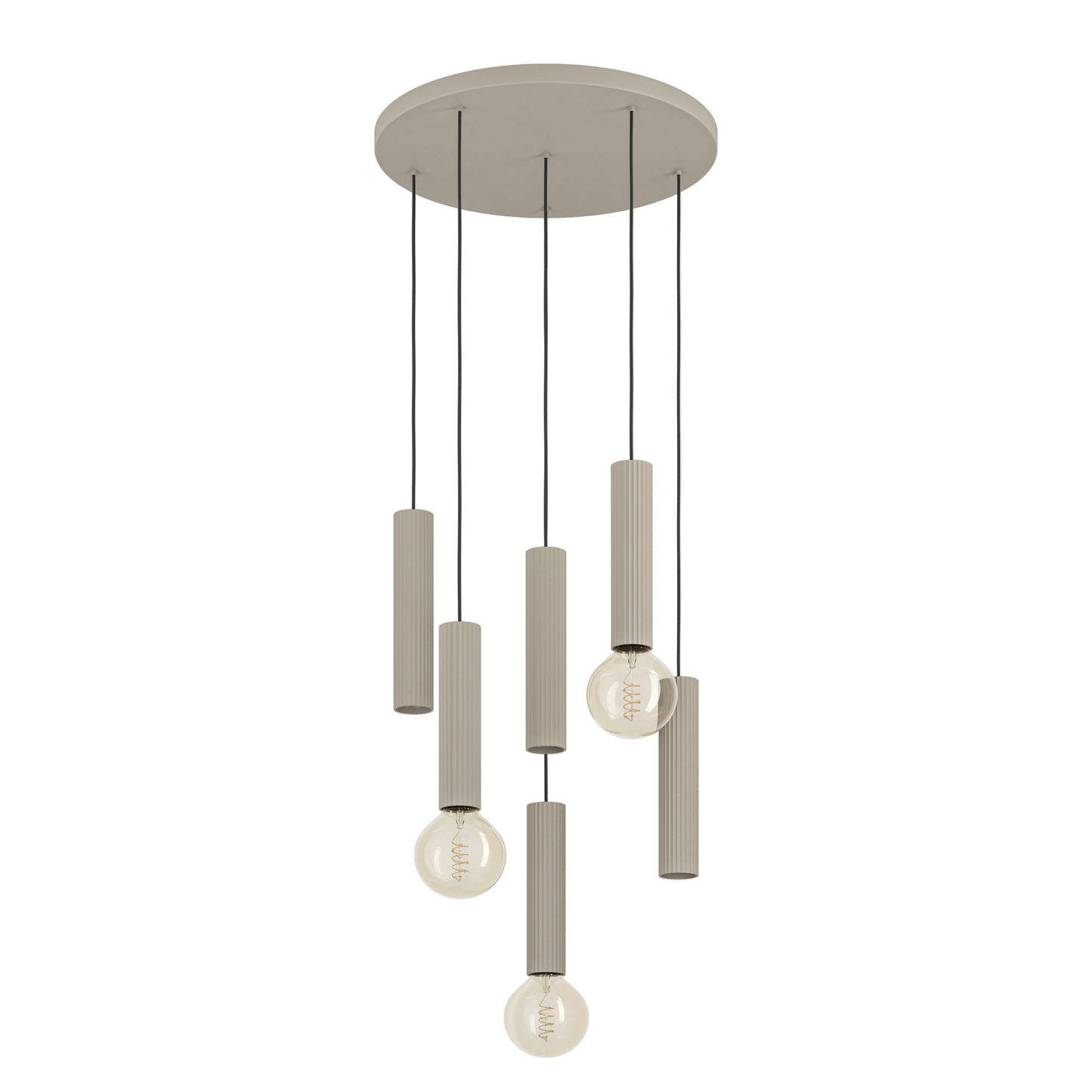 FARIOLO 6 Lt Circular Pendant Sandy Colour GU10 #902524